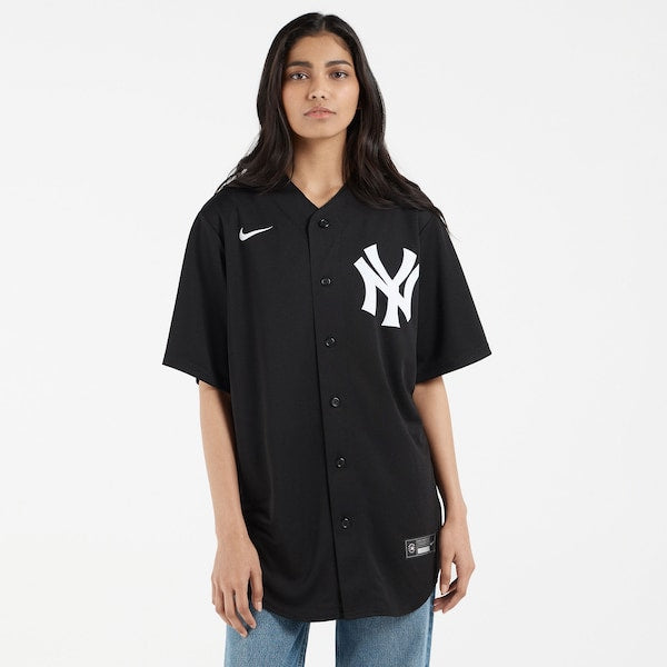 Aaron Judge New York Yankees Nike Lights Out Replica Player Jersey - Black