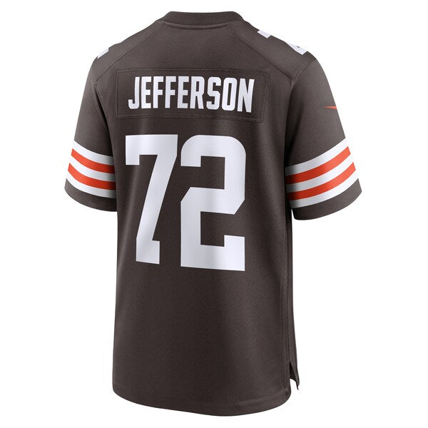 Quinton Jefferson Cleveland Browns Nike Team Game Jersey -  Brown