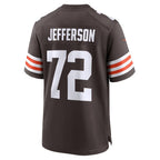 Quinton Jefferson Cleveland Browns Nike Team Game Jersey -  Brown