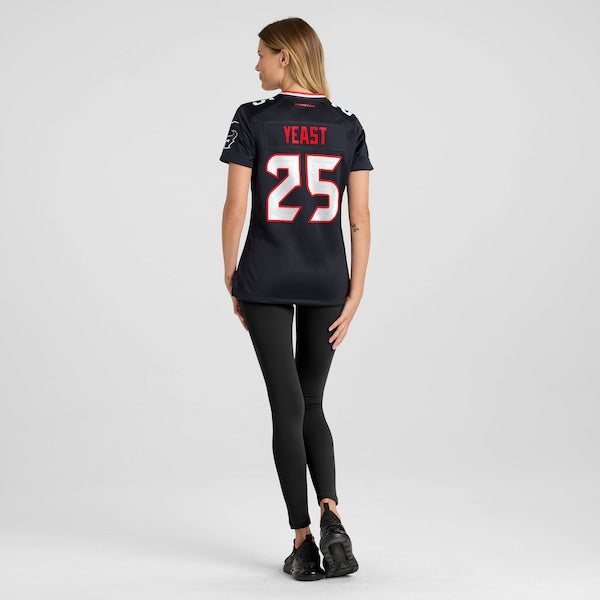 Russ Yeast Houston Texans Nike Women's Team Game Jersey -  Navy