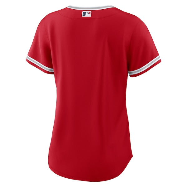 Los Angeles Angels Nike Women's Alternate Replica Team Jersey - Red