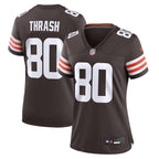 Jamari Thrash Cleveland Browns Nike Women's  Game Jersey -  Brown