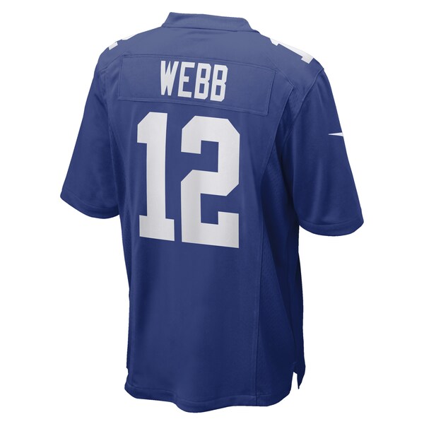 Davis Webb New York Giants Nike Game Player Jersey - Royal