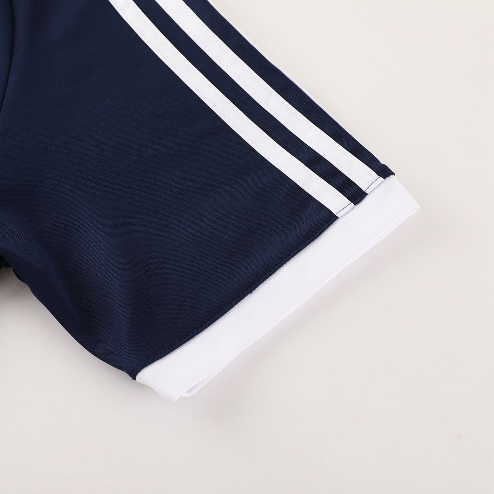 Adidas Short Sleeve Training Jersey Set - AD07- Dark Blue