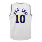 Tim Hardaway Golden State Warriors  Youth 1990-91 Hardwood Classics Swingman Throwback Home Jersey - White