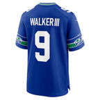 Kenneth Walker III Seattle Seahawks Nike Alternate 50th Season Game Jersey - Royal/College Navy/White
