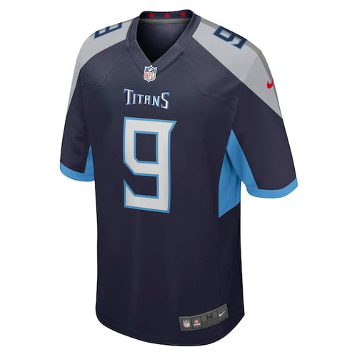 Steve McNair Tennessee Titans Nike Game Retired Player Jersey - Navy/Light Blue