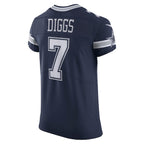 Trevon Diggs Dallas Cowboys Nike Vapor Elite Jersey - Navy/White