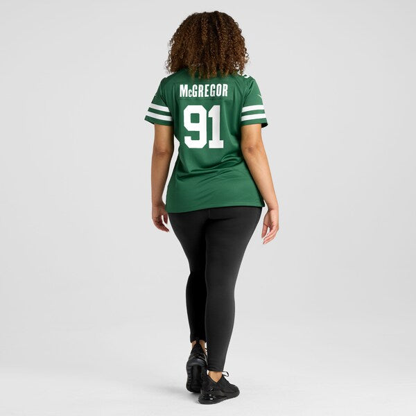 Braiden McGregor New York Jets Nike Women's Team Game Jersey - Legacy Green