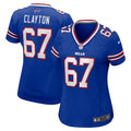 Travis Clayton Buffalo Bills Nike Women's Game Jersey -  Royal