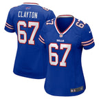 Travis Clayton Buffalo Bills Nike Women's Game Jersey -  Royal