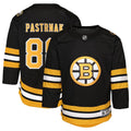 David Pastrnak Boston Bruins Outerstuff Toddler Home Replica Player Jersey - Black