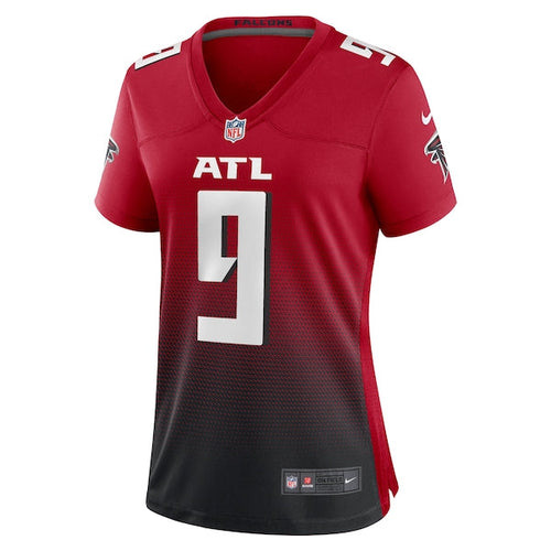 Michael Penix Jr. Atlanta Falcons Nike Women's Alternate Game Jersey -  Red/Black