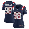Jeremiah Pharms Jr. New England Patriots Nike Women's  Game Jersey -  Navy