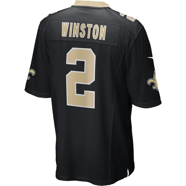 Jameis Winston New Orleans Saints Nike Game Jersey - Black