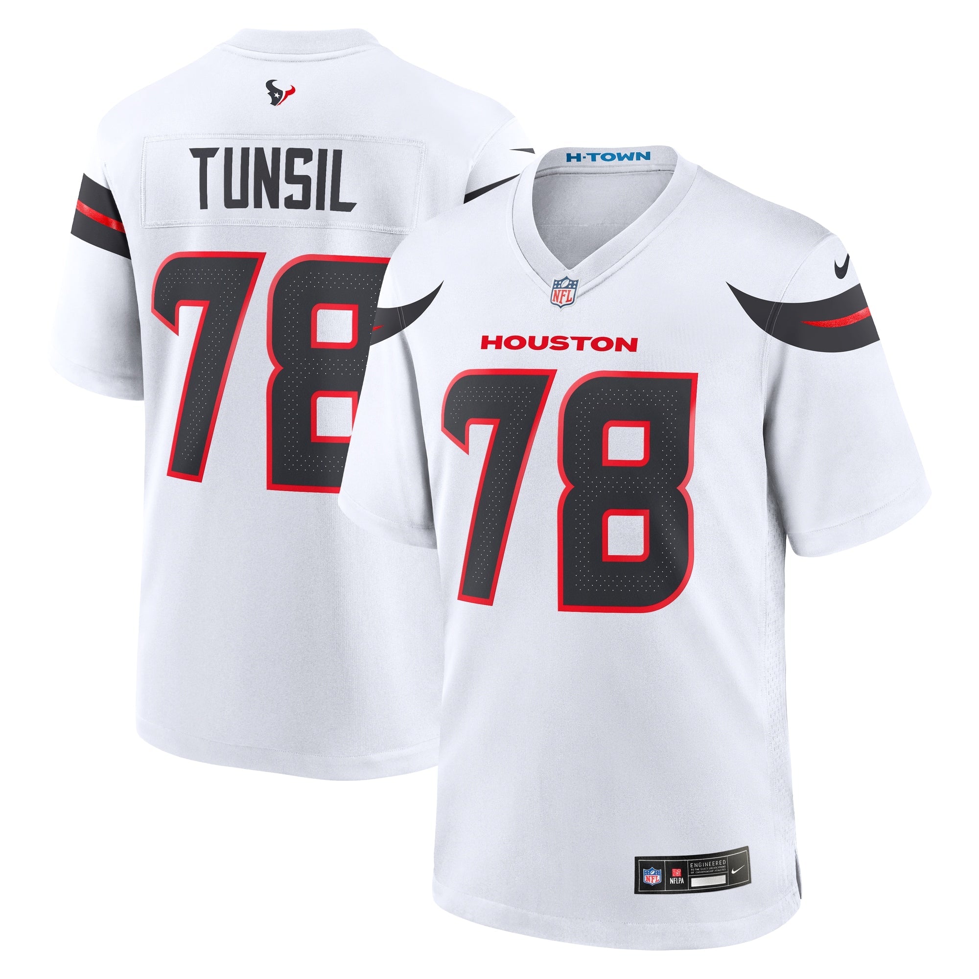 Laremy Tunsil Houston Texans Nike Team Game Jersey -  Navy/Red/White