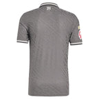 Los Merengues adidas Originals 2024/25 Third Authentic Jersey - Charcoal