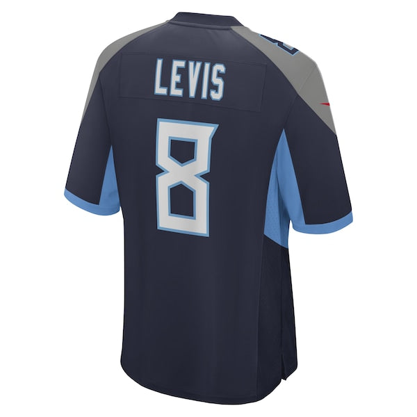 Will Levis Tennessee Titans Nike 2023 NFL Draft Pick Game Jersey - Navy