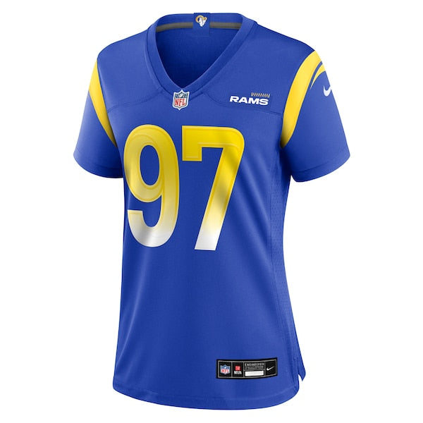Bill Norton Los Angeles Rams Nike Women's Team Game Jersey -  Royal