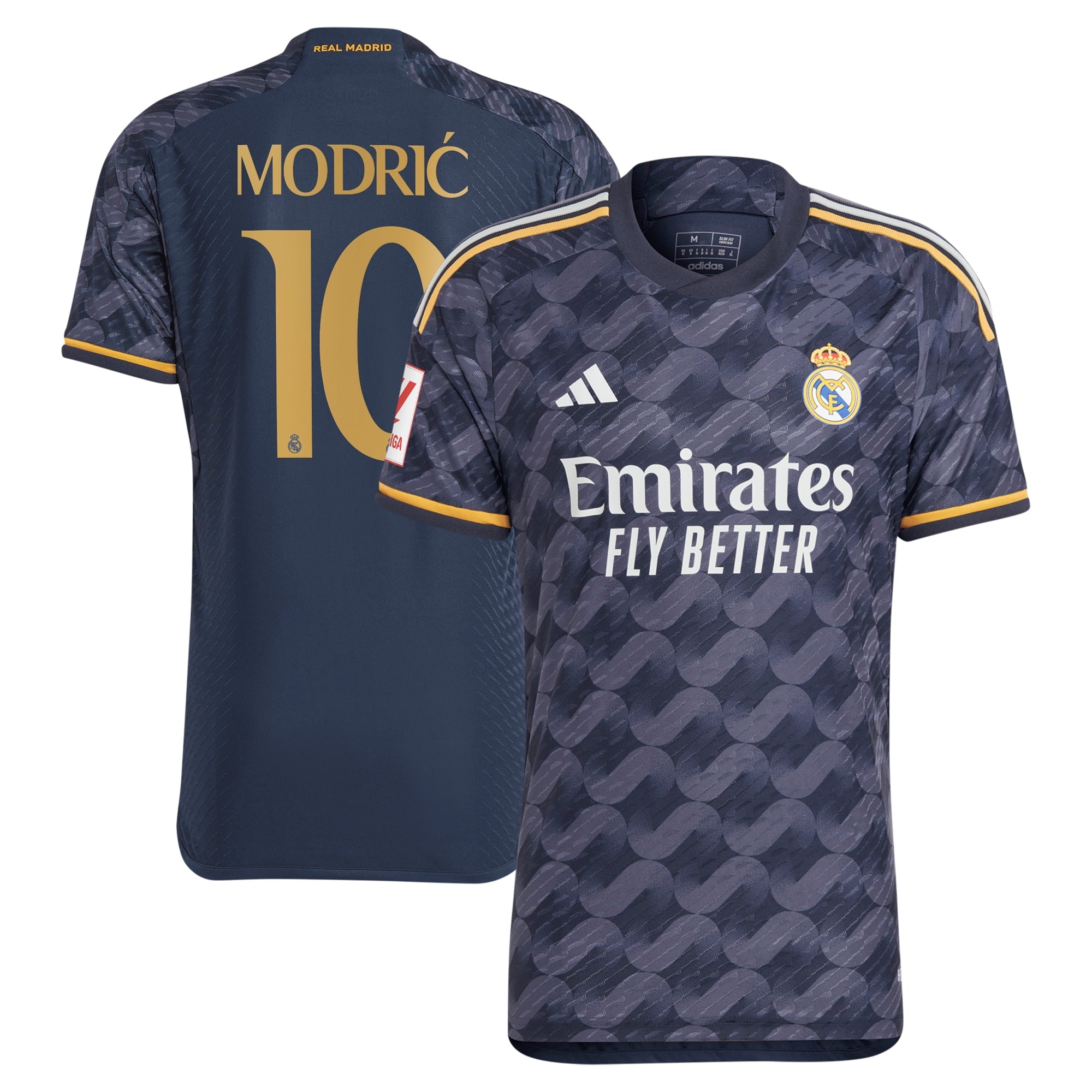 Luka Modric Los Merengues adidas 2023/24 Home Authentic Jersey - White/Navy