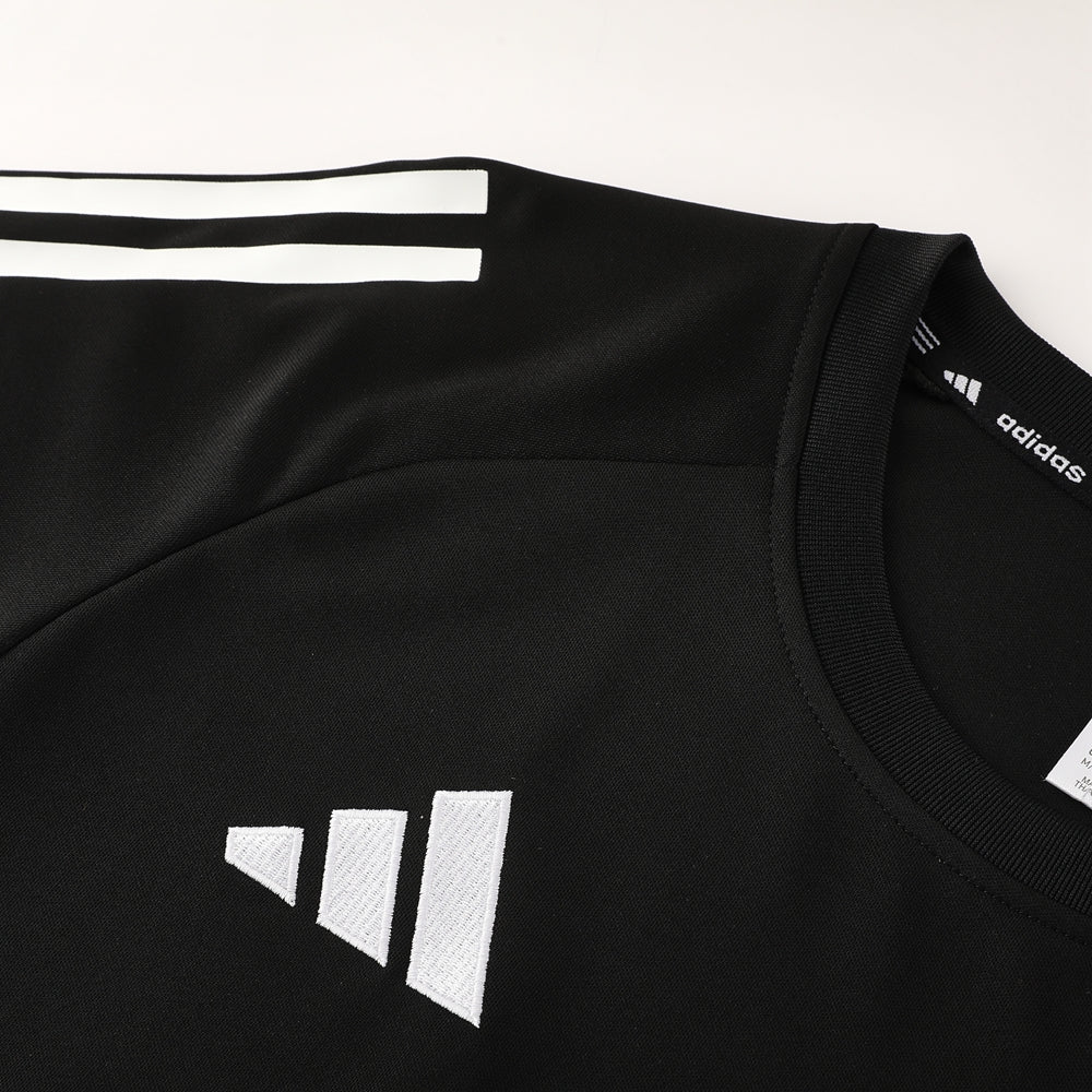 Adidas Short Sleeve Training Jersey Set - AD09- Black