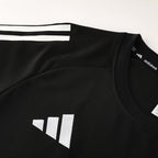 Adidas Short Sleeve Training Jersey Set - AD09- Black