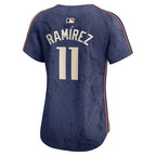 José Ramírez Cleveland Guardians Nike Women's 2024 City Connect Limited Jersey - Navy