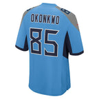 Chigoziem Okonkwo Tennessee Titans Nike Team Game Jersey -  Light Blue