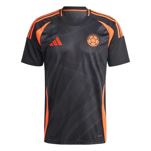 Colombia National Team adidas 2024 Away Replica Jersey - Black