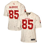 Trey McBride Arizona Cardinals Nike Youth 2025 Rivalries Collection Game Jersey - Natural