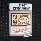 Kevin Johnson Phoenix Suns Hardwood Classics 1996/97 Split Swingman Jersey - Purple/Black