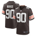 Maurice Hurst Cleveland Browns Nike Game Player Jersey - Brown