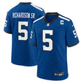 Anthony Richardson Sr. Indianapolis Colts Nike Alternate Indiana Nights Game Jersey - Royal/Blue/White