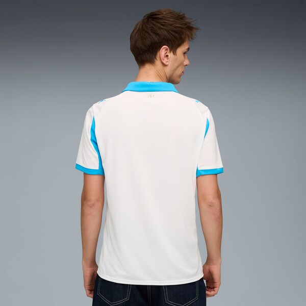 Olympique Marseille Puma 2025/26 Replica Home Jersey - White/Navy