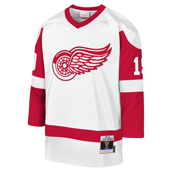 Steve Yzerman Detroit Red Wings Youth 1983-84 Blue Line Player Jersey - White