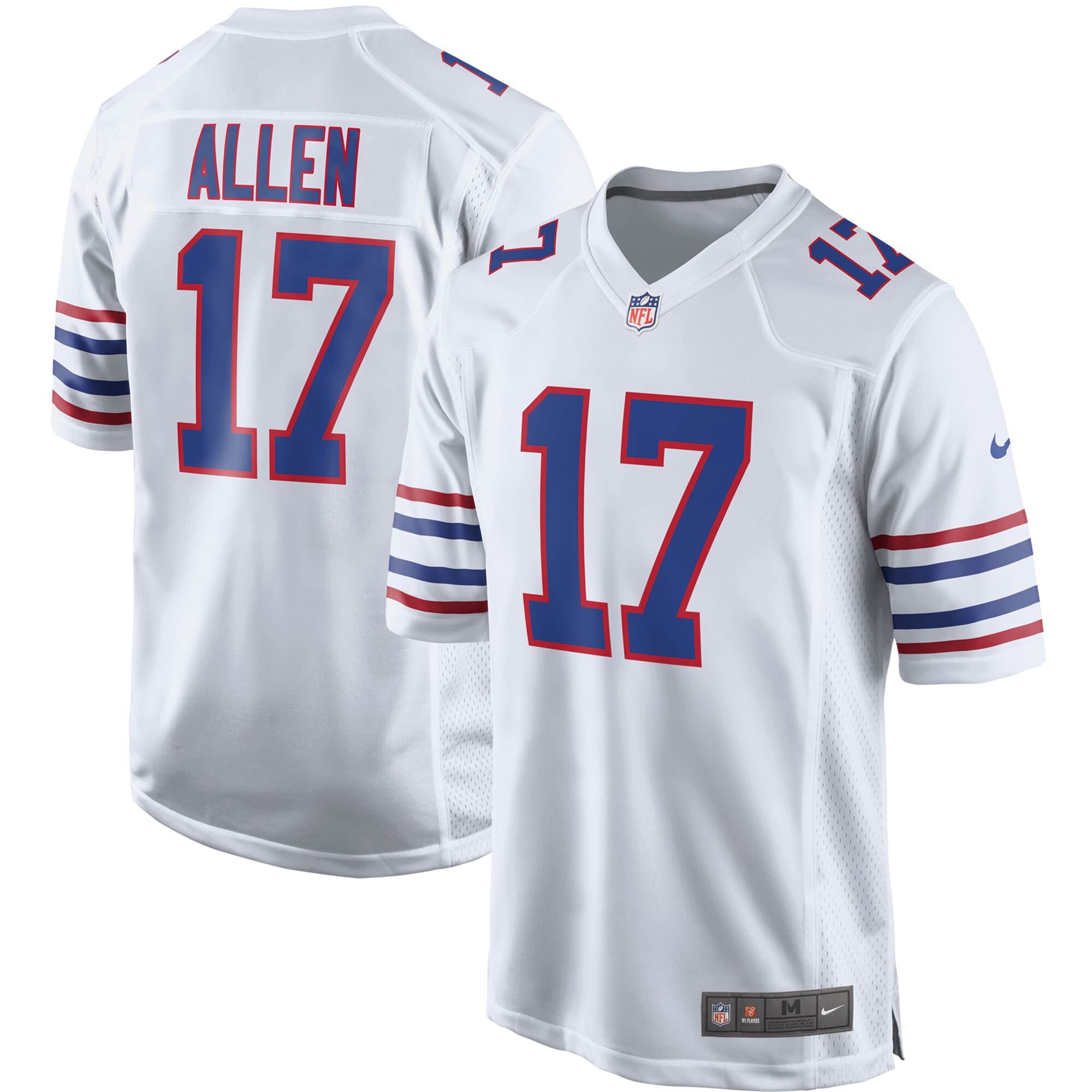 Josh Allen Buffalo Bills Nike Youth Game Jersey - Red/Royal/White