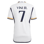 Vini Jr. Los Merengues adidas 2023/24 Home Replica Player Jersey - White