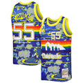 Dikembe Mutombo Denver Nuggets Hardwood Classics Lunar New Year Swingman Jersey - Blue