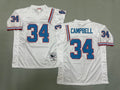Earl Campbell Houston Oilers Authentic Throwback Retired Player Jersey