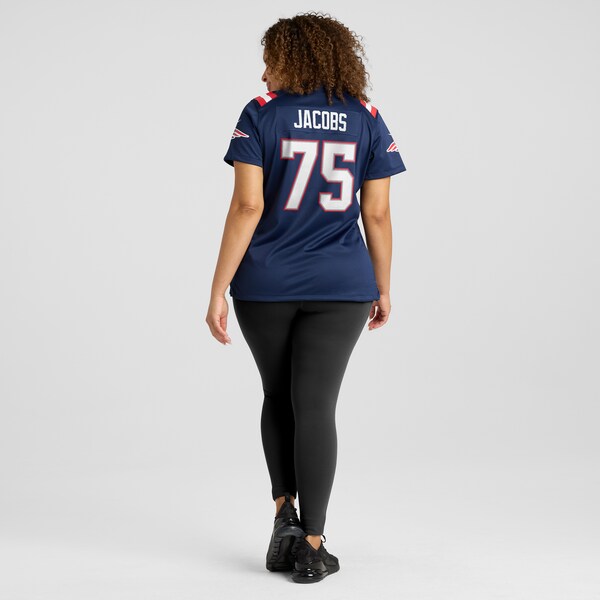 Demontrey Jacobs New England Patriots Nike Women's  Game Jersey -  Navy