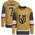 Alex Pietrangelo Vegas Golden Knights adidas Home Primegreen Authentic Pro Player Jersey - Gold