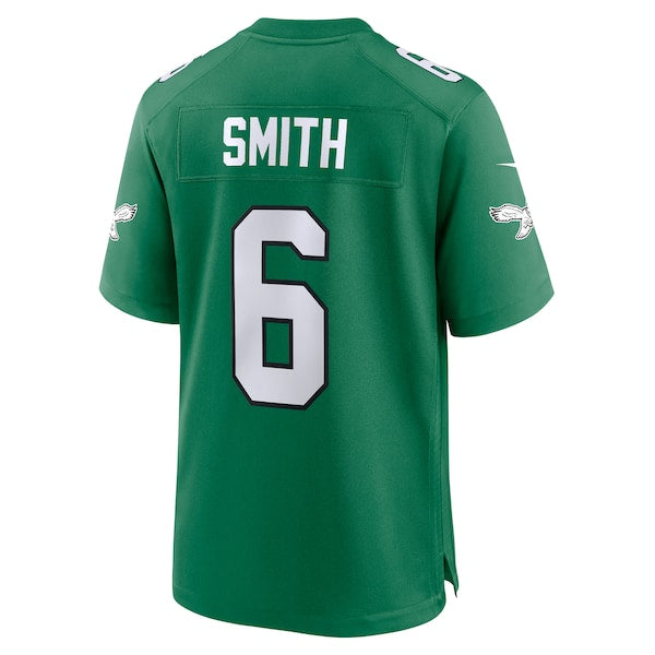 DeVonta Smith Philadelphia Eagles Nike Super Bowl LIX 2nd Alternate Game Jersey - Kelly Green