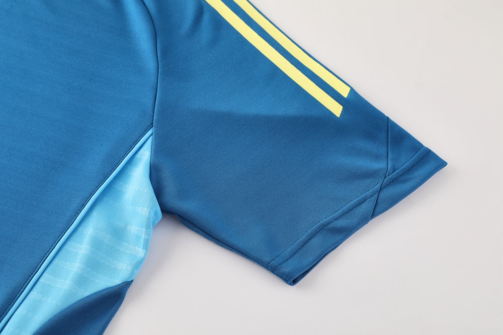 Adidas Short Sleeve Training Jersey Set - AD09- Dark Blue