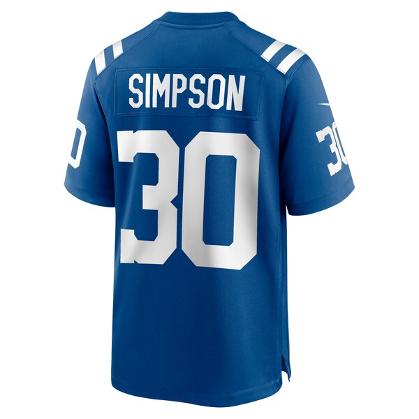 Jaylin Simpson Indianapolis Colts Nike Game Jersey -  Royal