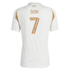 Son Heung-Min LAFC adidas 2025 Secondary Replica Player Jersey - White