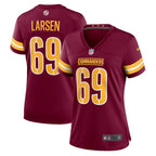 Tyler Larsen Washington Commanders Nike Women's  Game Jersey -  Burgundy