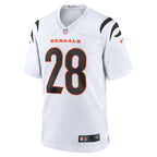 Joe Mixon Cincinnati Bengals Nike Away Game Player Jersey - White/Orange