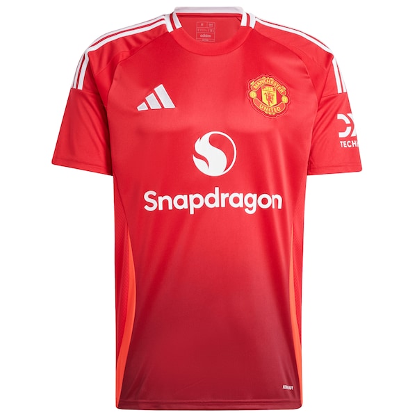 Bruno Fernandes Manchester United 2024/25 Home Replica Player Jersey - Red