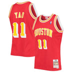 Yao Ming Houston Rockets 2004/05 Hardwood Classics Swingman Jersey - Red