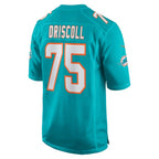 Jack Driscoll Miami Dolphins Nike Team Game Jersey -  Aqua